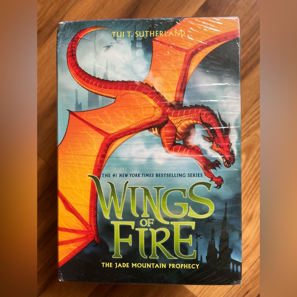Wings of Fire The Jade Mountain Prophecy 5 Books (6-10) By Tui T. Sutherland